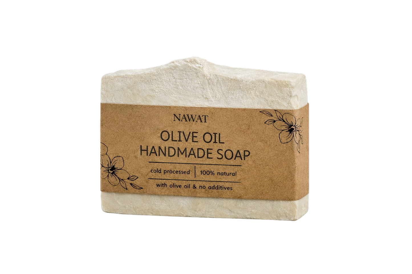 Organic Olive Oil Handmade Soap - صابون زيت الزيتون العضوي الطبيعي